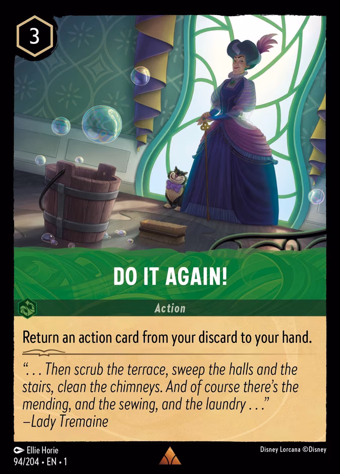 Do It Again! Lorcana card (94/204, The First Chapter)