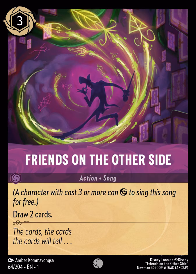 Friends on the Other Side Lorcana card (64/204, The First Chapter)