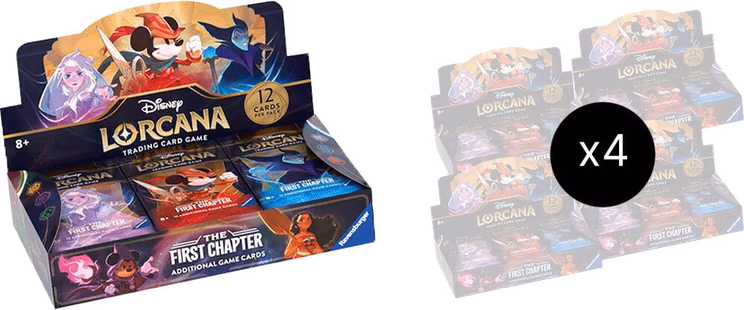 Disney Lorcana The First Chapter Booster Box Case