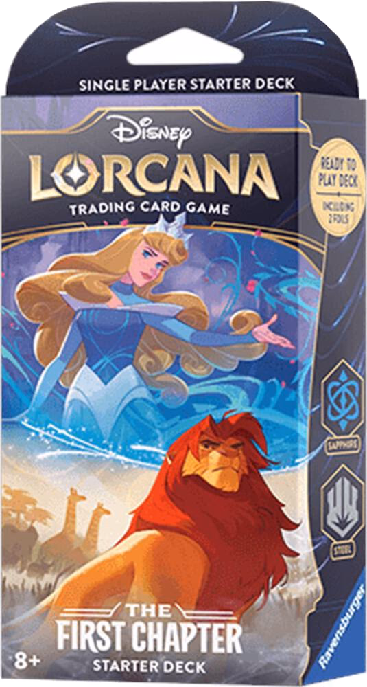 Disney Lorcana The First Chapter Starter Deck (Sapphire & Steel)