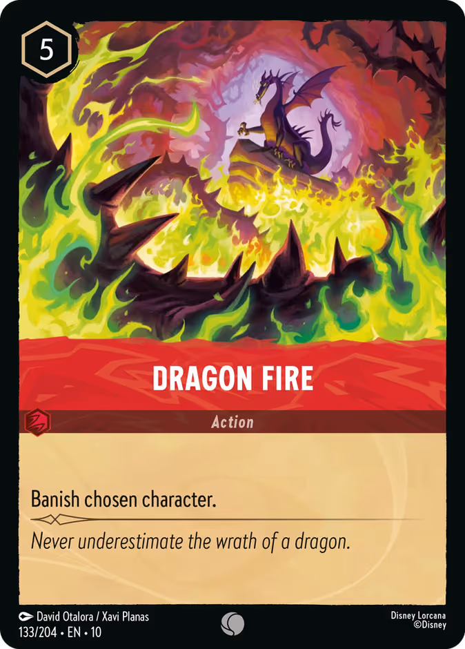 Dragon Fire Lorcana card (133/204, Whispers in the Well)
