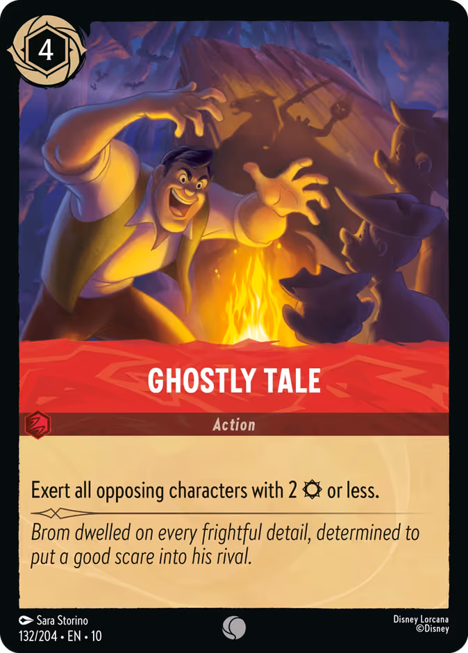 Ghostly Tale Lorcana card (132/204, Whispers in the Well)