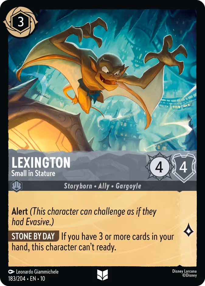 Lexington - Small in Stature Lorcana card (183/204, Whispers in the Well)