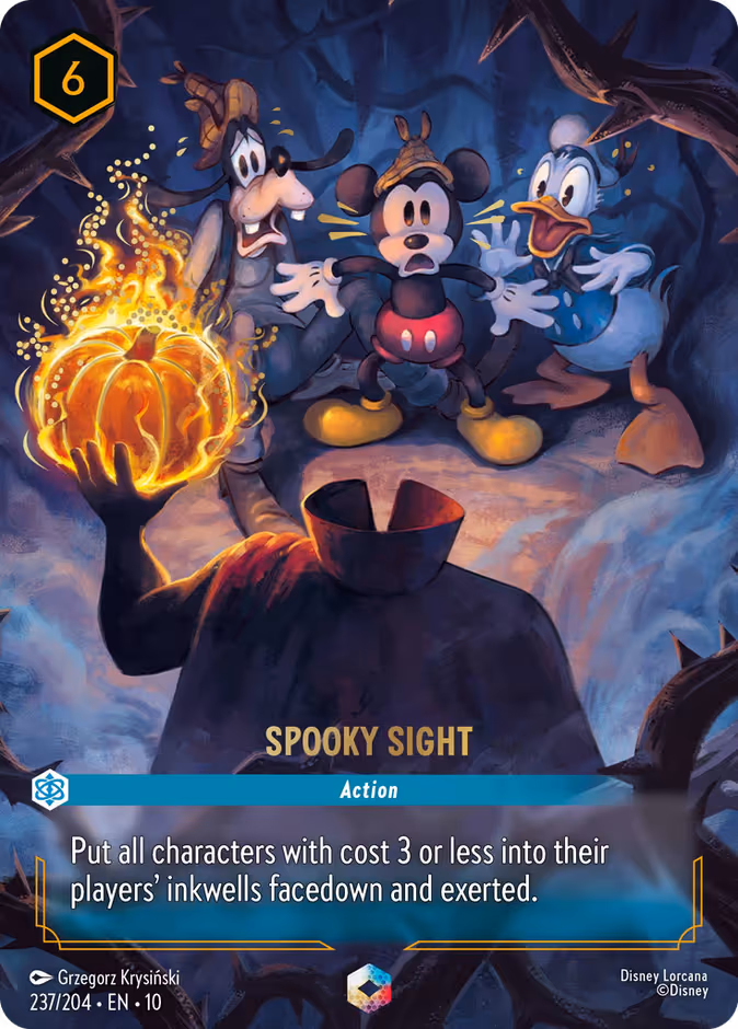 Spooky Sight Lorcana card (237/204, Whispers in the Well)