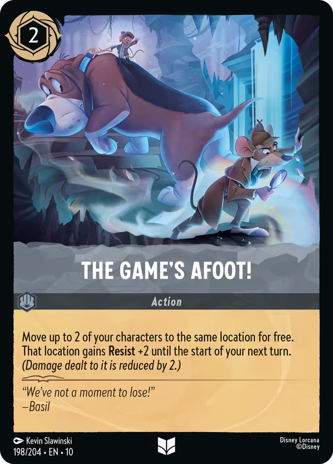 The Game's Afoot! Lorcana card (198/204, Whispers in the Well)