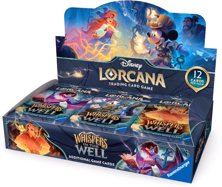 Disney Lorcana Whispers in the Well Booster Box