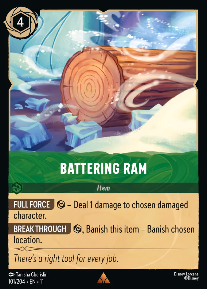 Battering Ram Lorcana card (101/204, Winterspell)