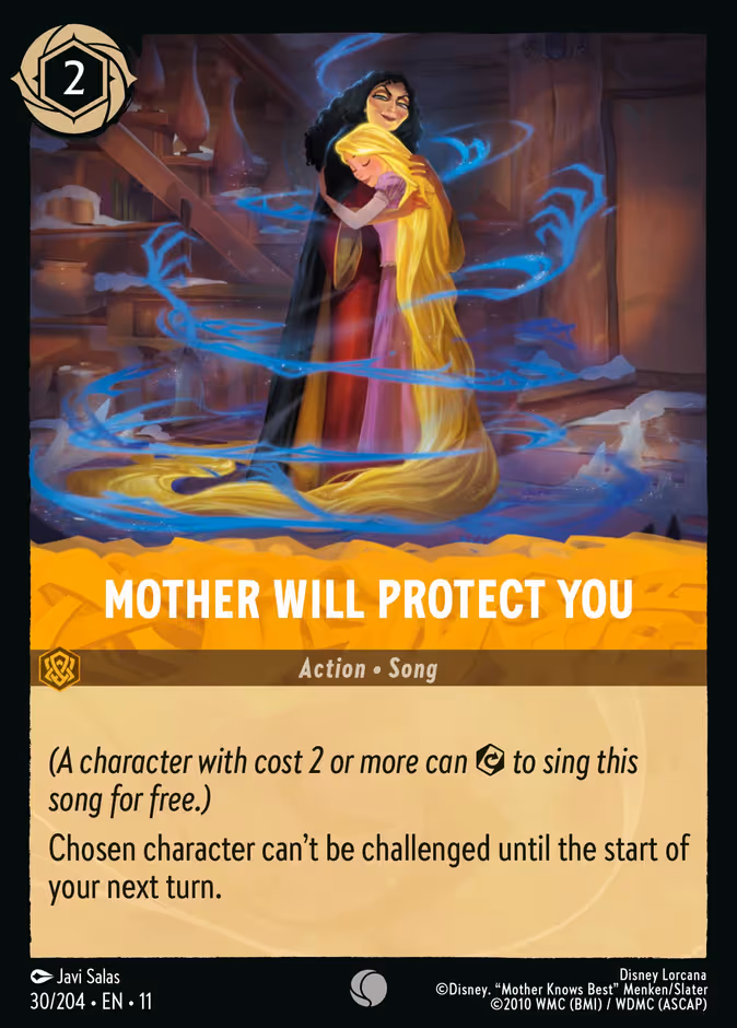 Mother Will Protect You Lorcana card (30/204, Winterspell)