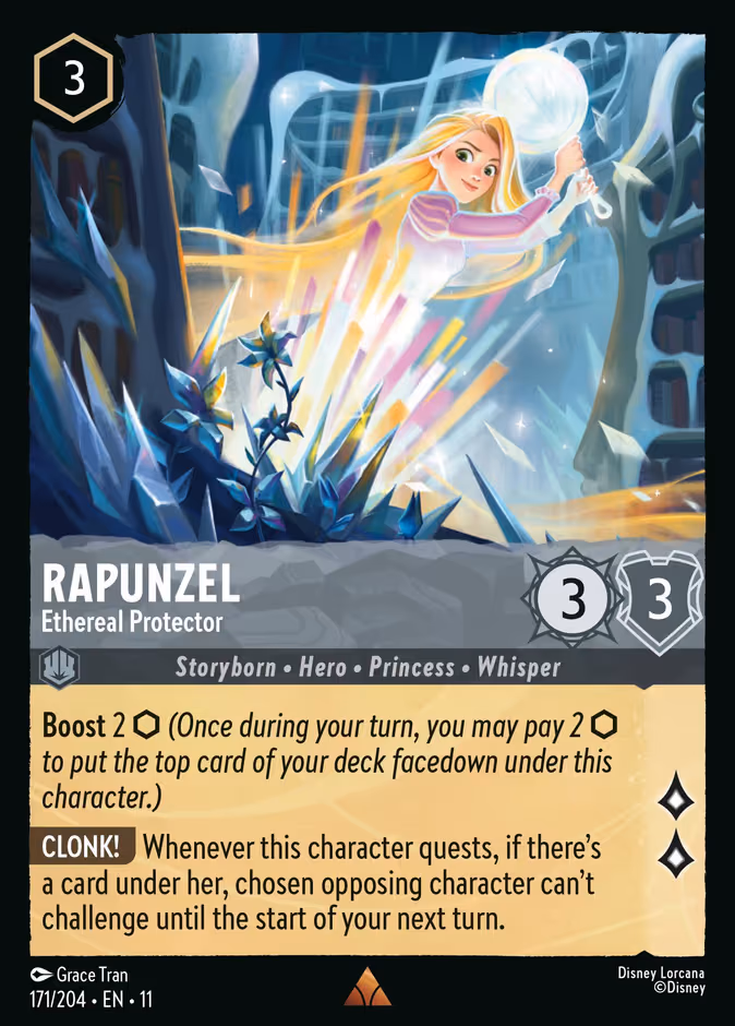 Rapunzel - Ethereal Protector Lorcana card (171/204, Winterspell)