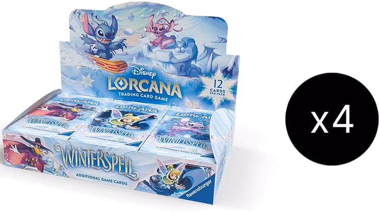 Disney Lorcana Winterspell Booster Box Case