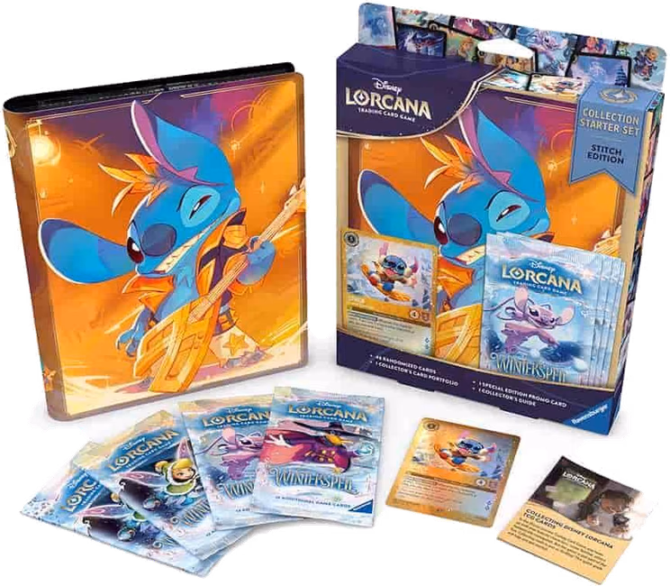 Disney Lorcana Winterspell Collection Starter Set - Stitch Edition