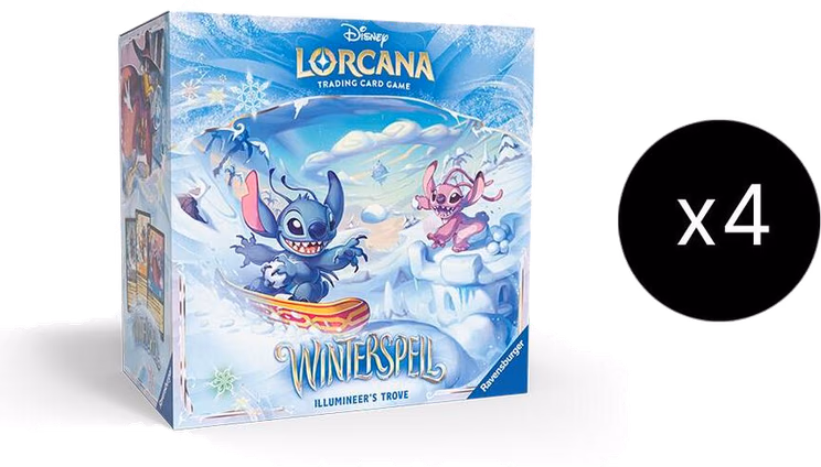 Disney Lorcana Winterspell Illumineer's Trove Case