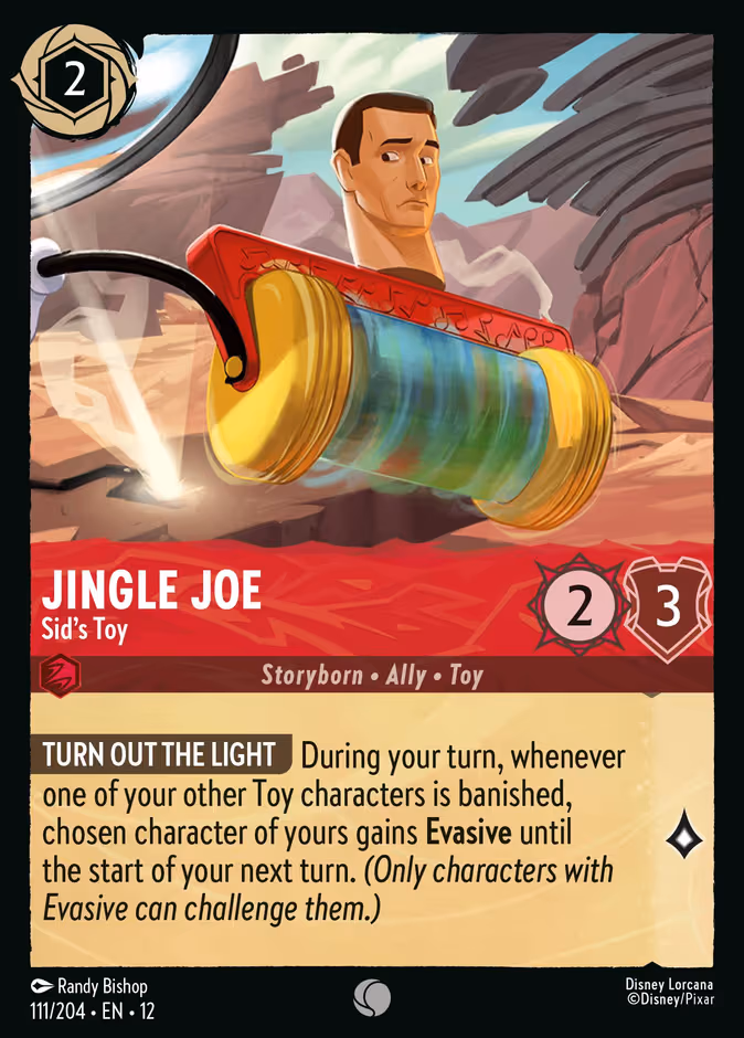 Jingle Joe - Sid's Toy Lorcana card (111/204, Wilds Unknown)