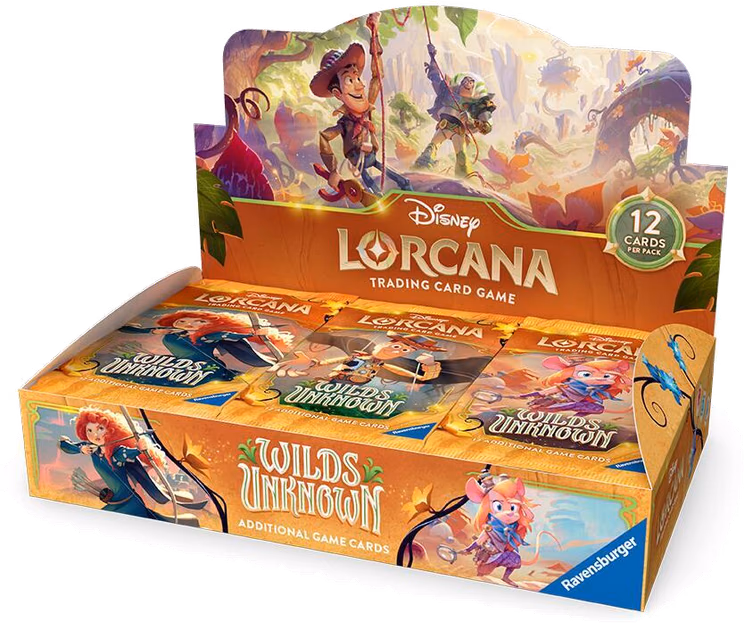 Disney Lorcana Wilds Unknown Booster Box