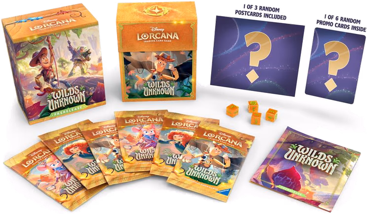 Disney Lorcana Wilds Unknown Prerelease Box