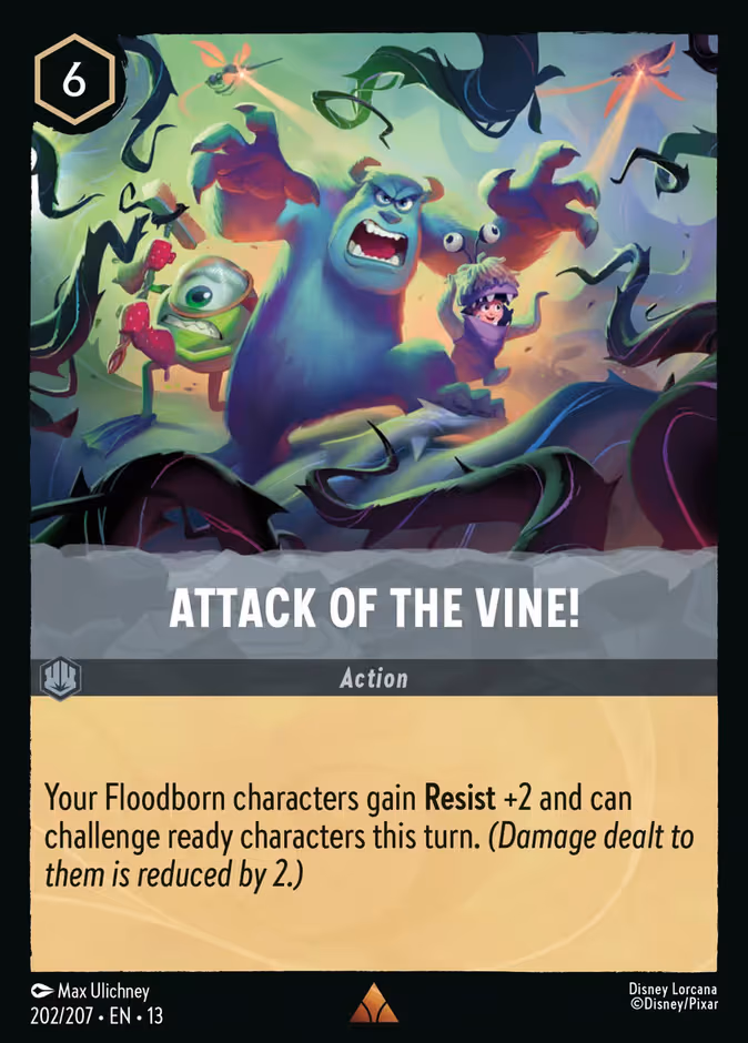 Attack of the Vine! Lorcana card (202/207, Attack of the Vine!)