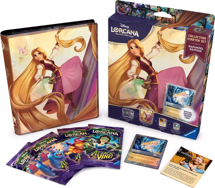 Disney Lorcana Attack of the Vine! Collection Starter Set - Rapunzel Edition