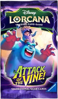 Disney Lorcana Attack of the Vine! Booster Pack