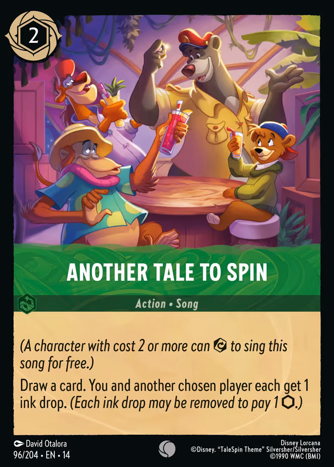 Another Tale to Spin Lorcana card (96/201, Hyperia City)