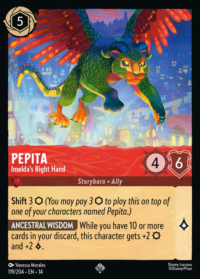 Pepita - Imelda's Right Hand Lorcana card (119/204)