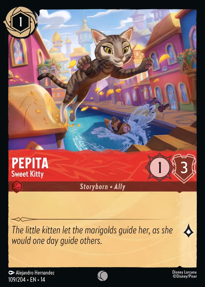 Pepita - Sweet Kitty Lorcana card (109/204)