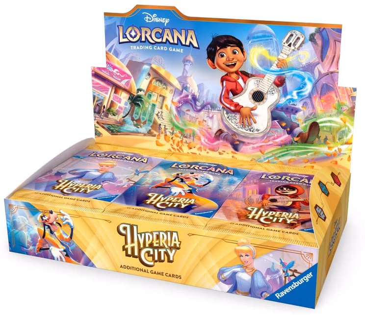 Disney Lorcana Hyperia City Booster Box