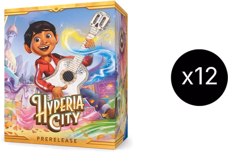 Disney Lorcana Hyperia City Prerelease Box Case