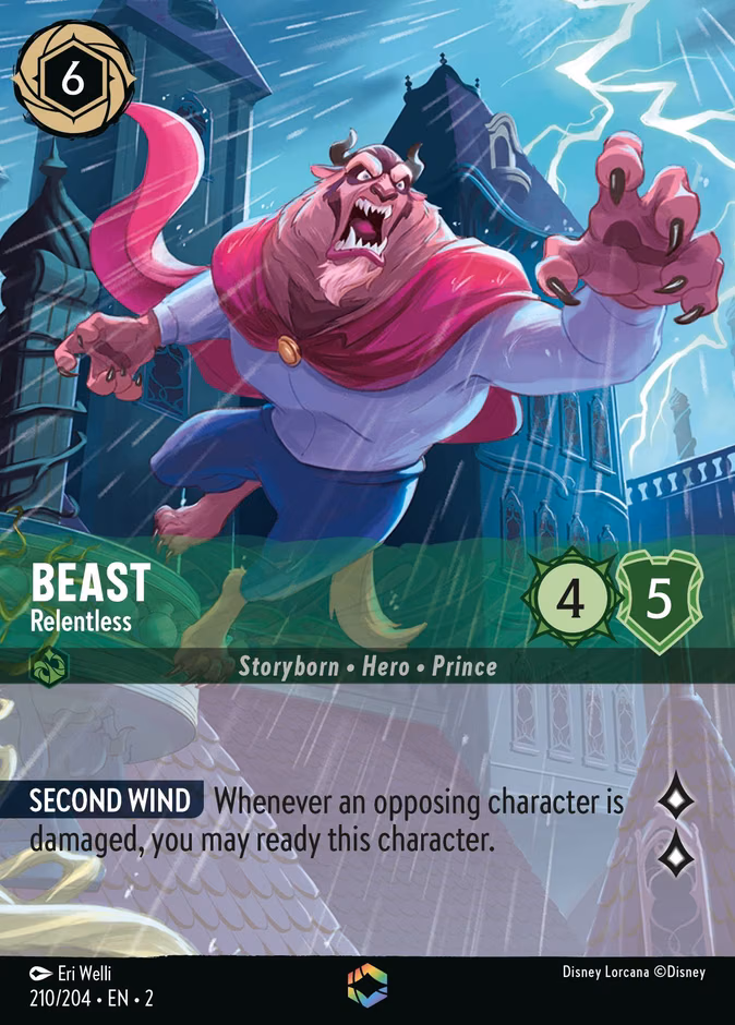 Beast - Relentless Lorcana card (210/204)