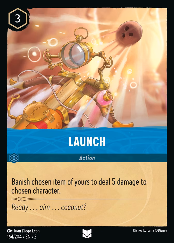 Launch Lorcana card (164/204, Rise of the Floodborn)
