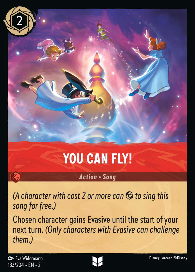 You Can Fly! Lorcana card (133/204, Rise of the Floodborn)
