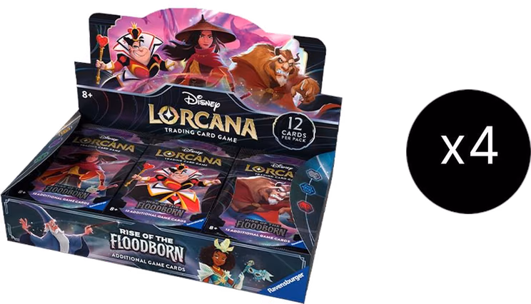 Disney Lorcana Rise of the Floodborn Booster Box Case