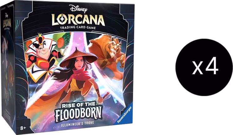 Disney Lorcana Rise of the Floodborn Illumineer's Trove Case