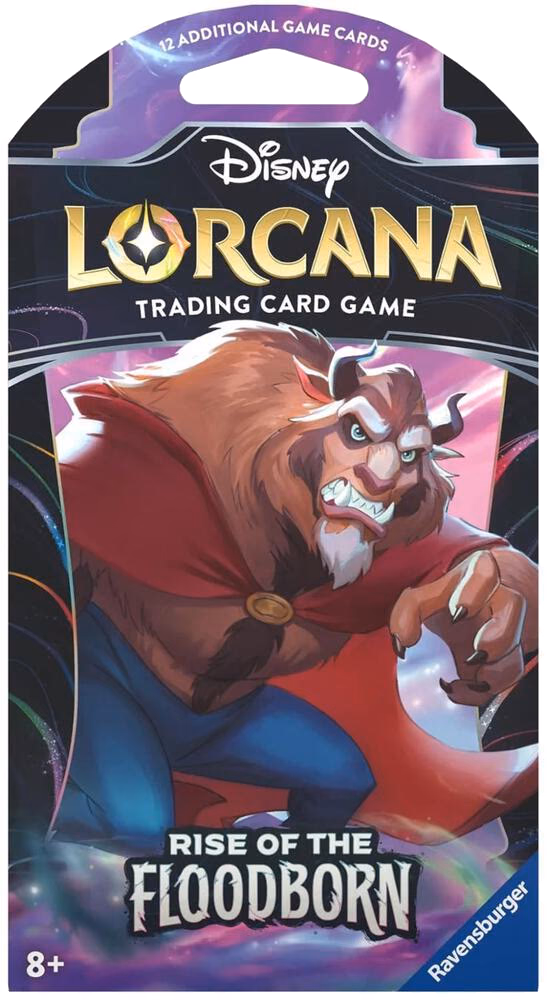 Disney Lorcana Rise of the Floodborn Sleeved Booster Pack