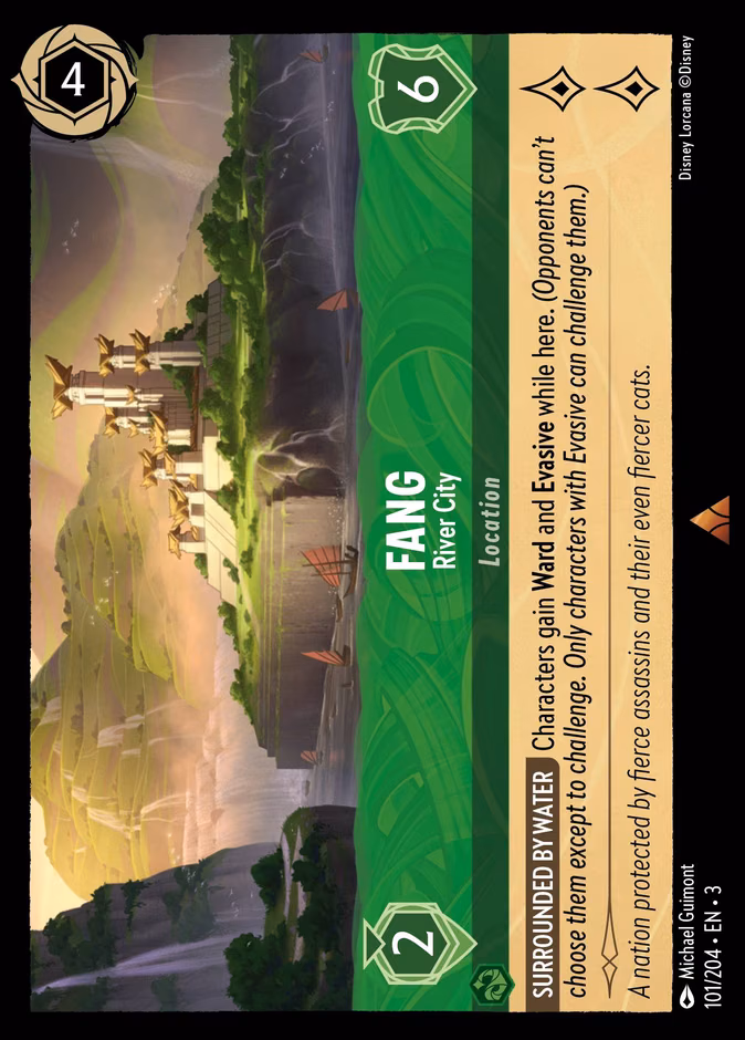 Fang - River City Lorcana card (101/204, Into the Inklands)