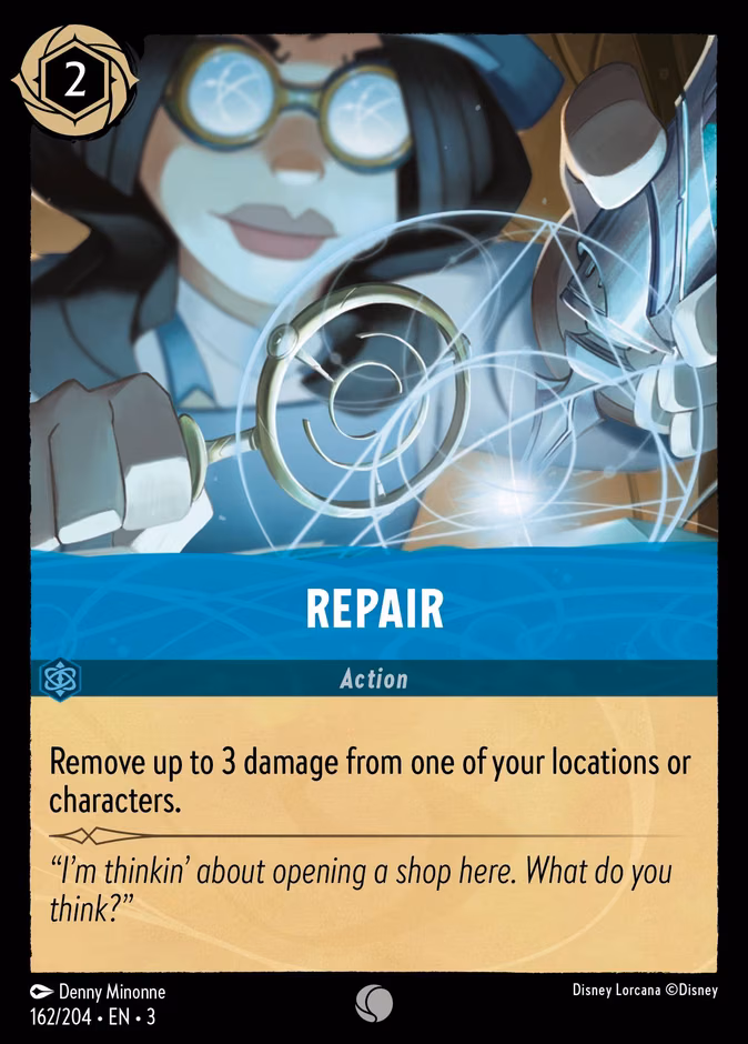 Repair Lorcana card (162/204, Into the Inklands)