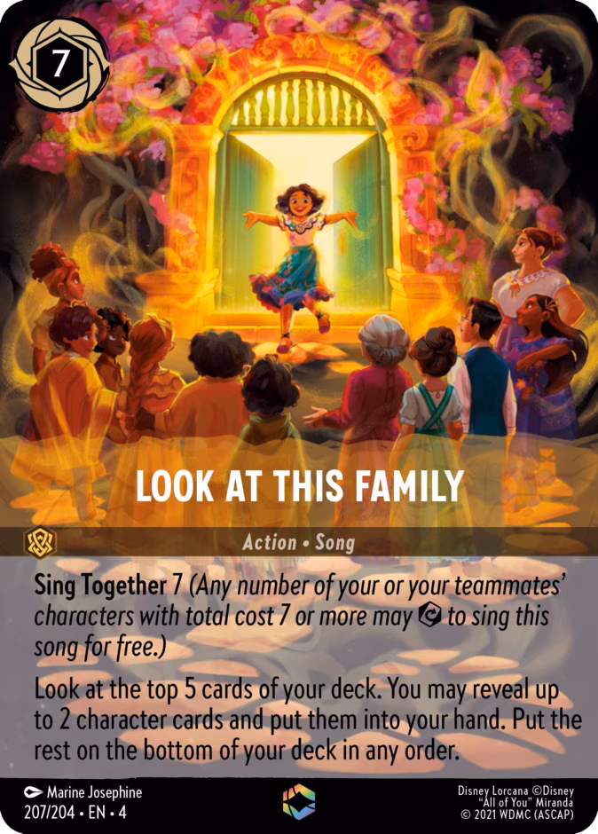 Look at This Family Lorcana card (207/204)