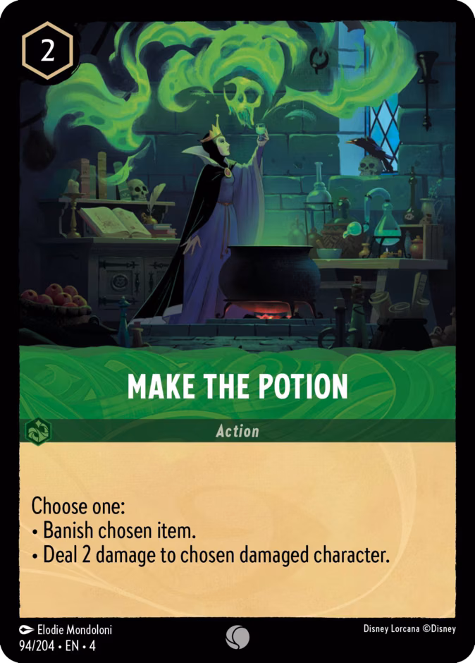 Make the Potion Lorcana card (94/204, Ursula's Return)