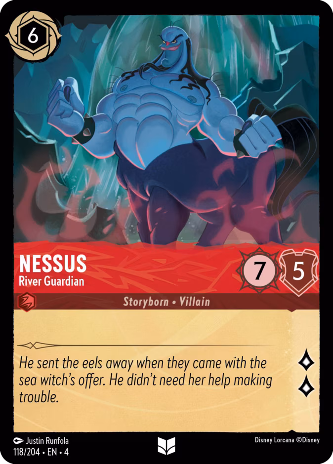 Nessus - River Guardian Lorcana card (118/204, Ursula's Return)