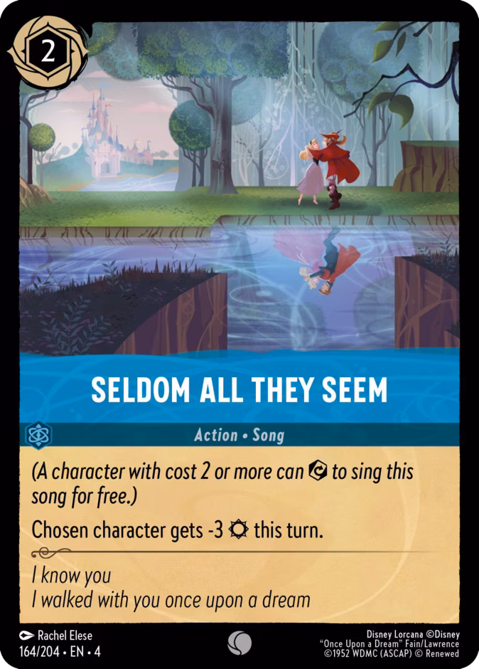 Seldom All They Seem Lorcana card (164/204, Ursula's Return)