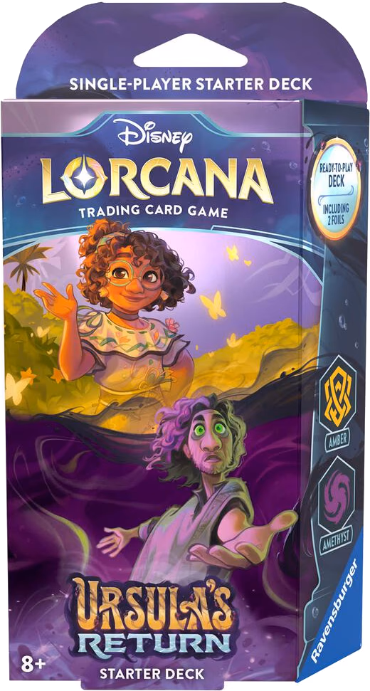 Disney Lorcana Ursula's Return Starter Deck (Amber & Amethyst)