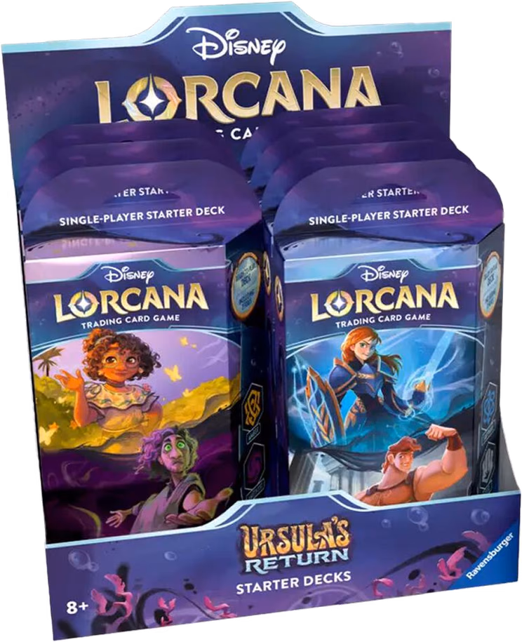 Disney Lorcana Ursula's Return Starter Deck Display