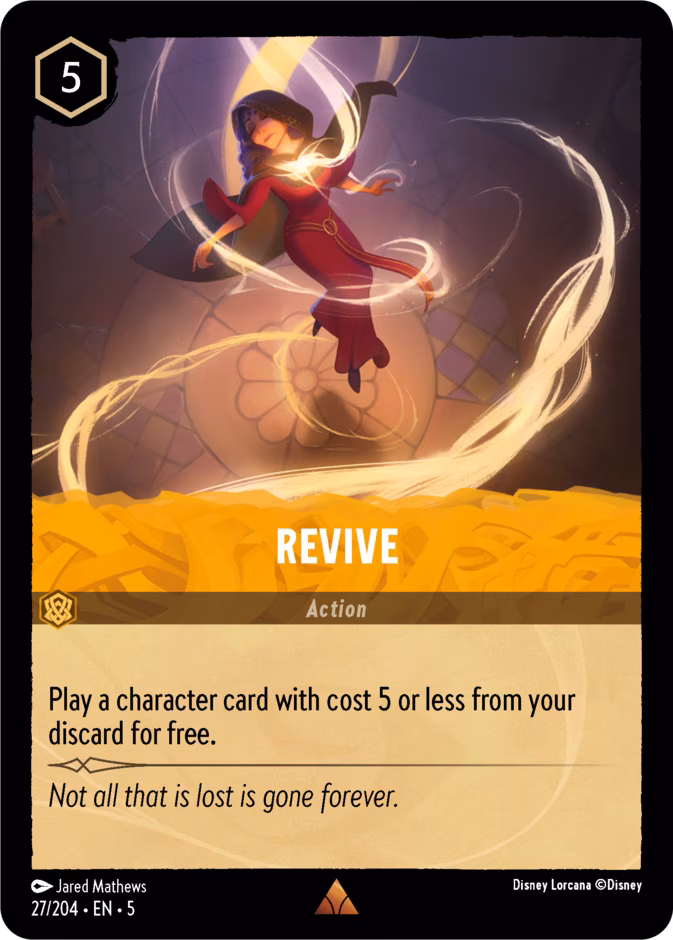 Revive Lorcana card (27/204, Shimmering Skies)