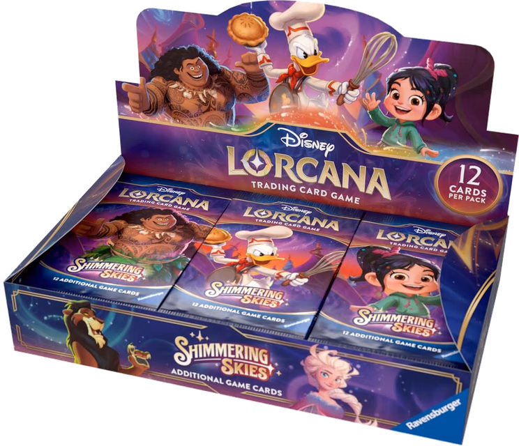 Disney Lorcana Shimmering Skies Booster Box