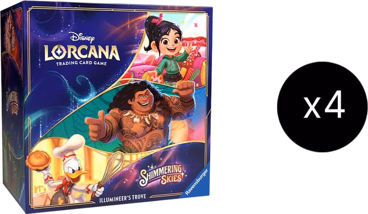 Disney Lorcana Shimmering Skies Illumineer's Trove Case