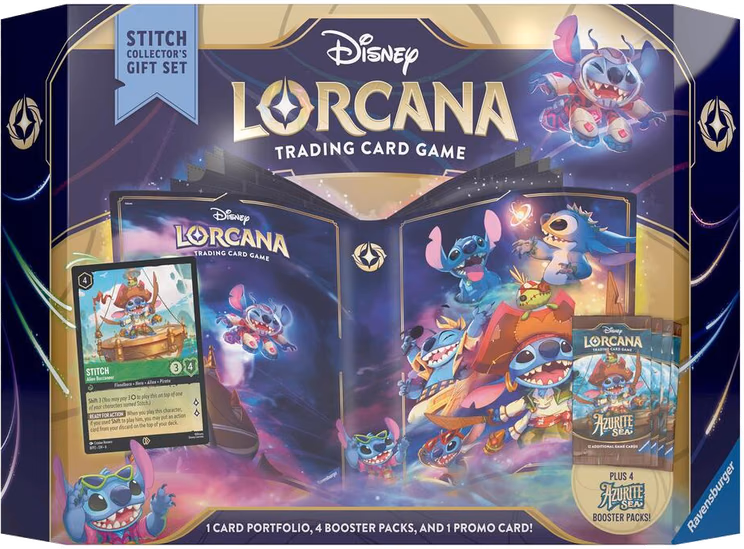 Disney Lorcana Azurite Sea Stitch Collector's Gift Set