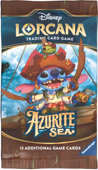 Disney Lorcana Azurite Sea Booster Pack