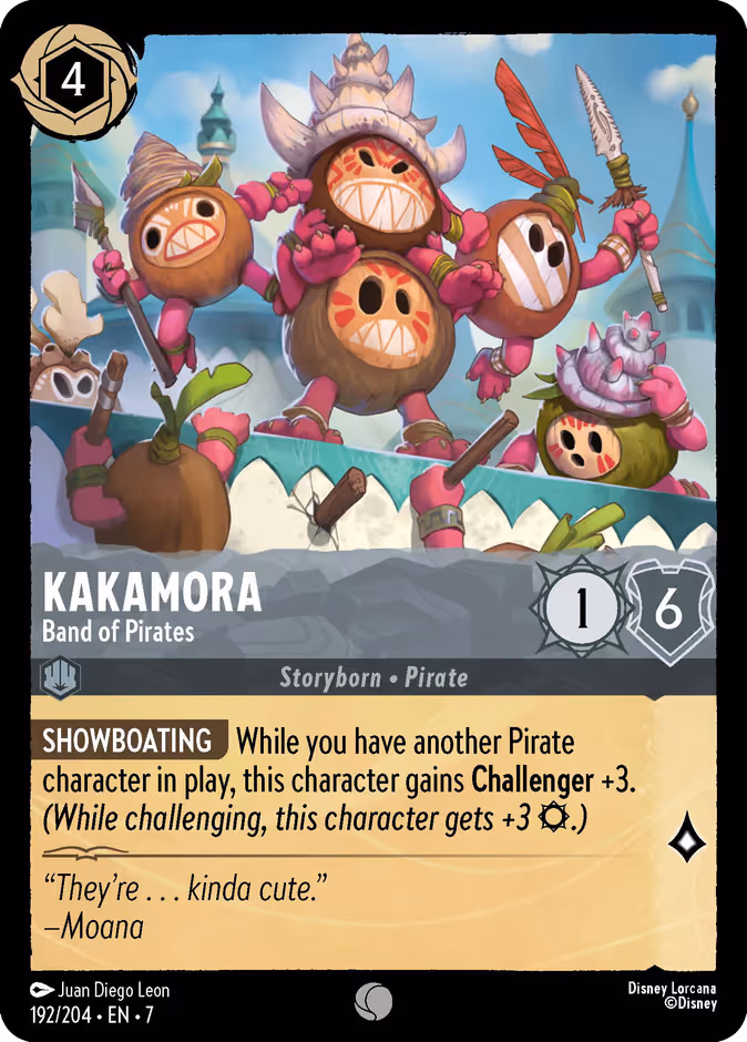 Kakamora - Band of Pirates Lorcana card (192/204, Archazia's Island)
