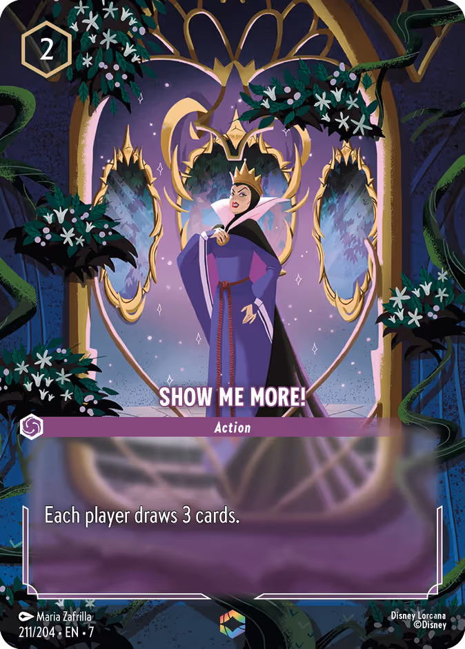 Show Me More! Lorcana card (211/204, Archazia's Island)