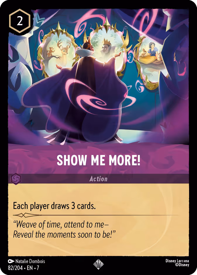 Show Me More! Lorcana card (82/204, Archazia's Island)