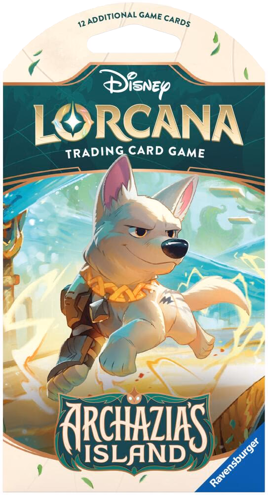 Disney Lorcana Archazia's Island Sleeved Booster Pack